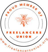 FREELANCERS UNION MEMBER BADGE